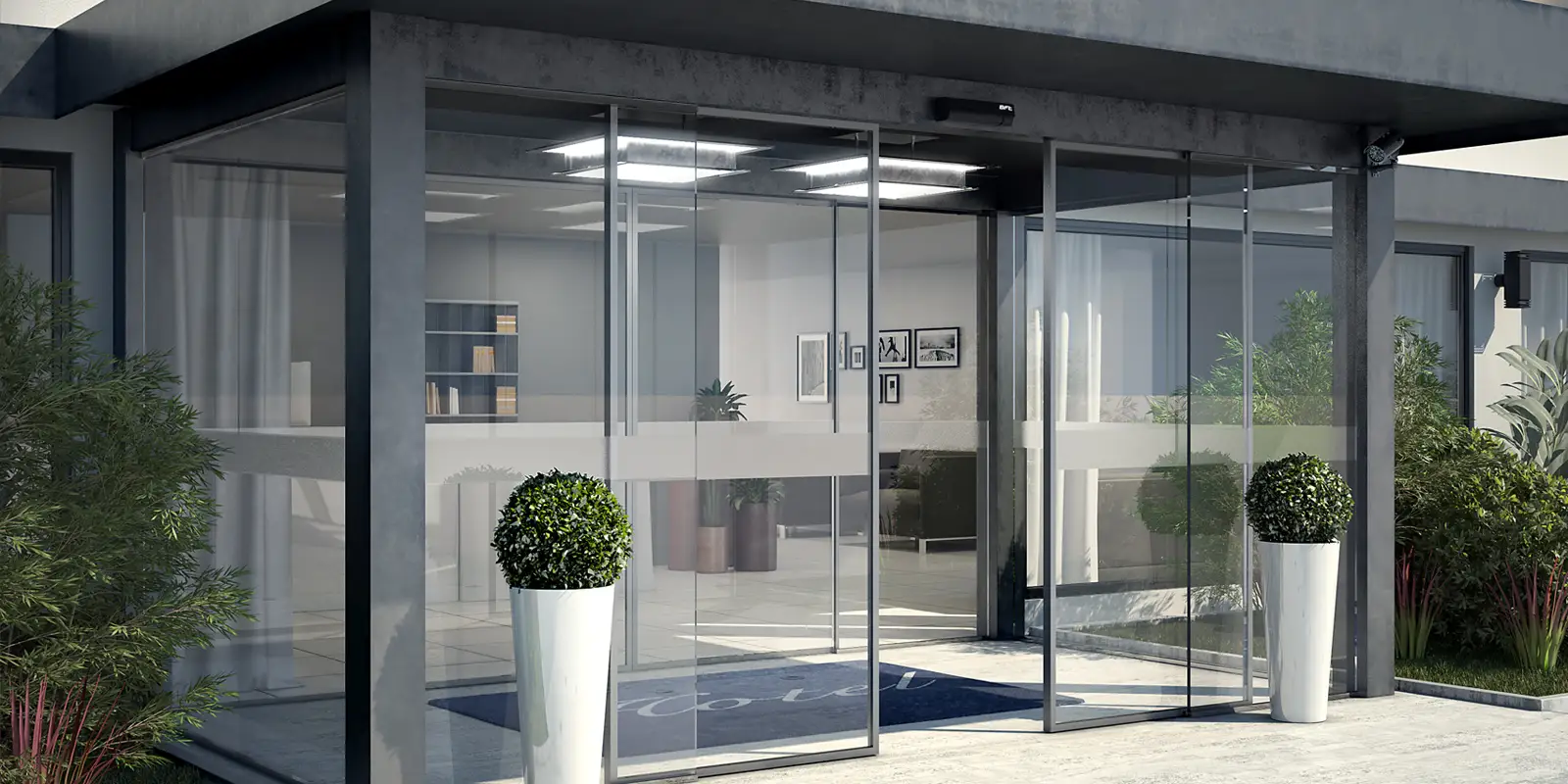 درب شیشهای اتوماتیک - درب شیشه ای اتومات 1 درب شیشهای اتوماتیک مناسب مراکز تجاری، اداری و بیمارستانی با طراحی مدرن، امنیت بالا و نصب سریع. مشاهده قیمت و مشاوره رایگان.