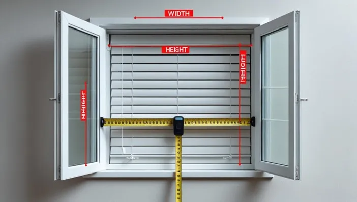 🛠️ نصب کرکره برقی: راهنمای گامبهگام 2 اندازه گیری عرض و ارتفاع دهنه کرکره